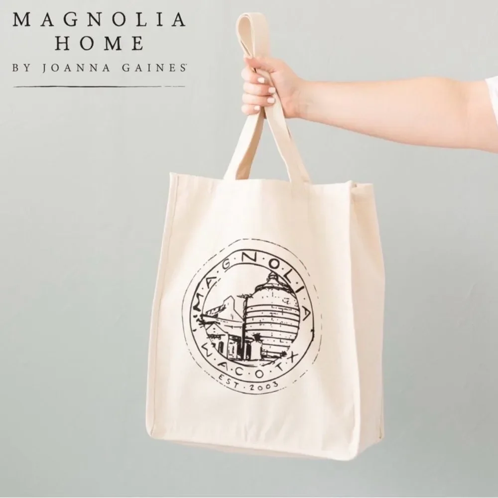 Magnolia market Waco Tx tote bag reusable